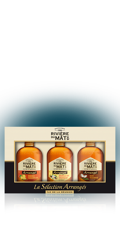 Coffret Rivière du Mât Grande Réserve 70cl 40° + 2 Verres - Rhum vieux - Le  Comptoir Irlandais